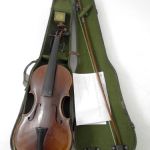 696 1844 VIOLIN WITH BOW